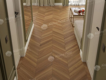 Ламинат Alpine Floor Искусство шеврона (CHEVRON ART) Дуб Этна LF109-08
